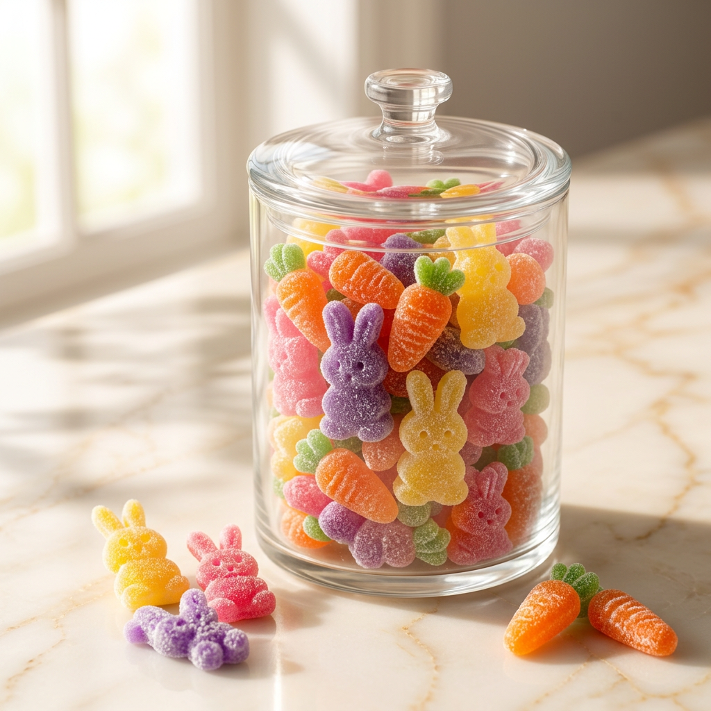 Easter Sour Gummy Rabbits & Carrots