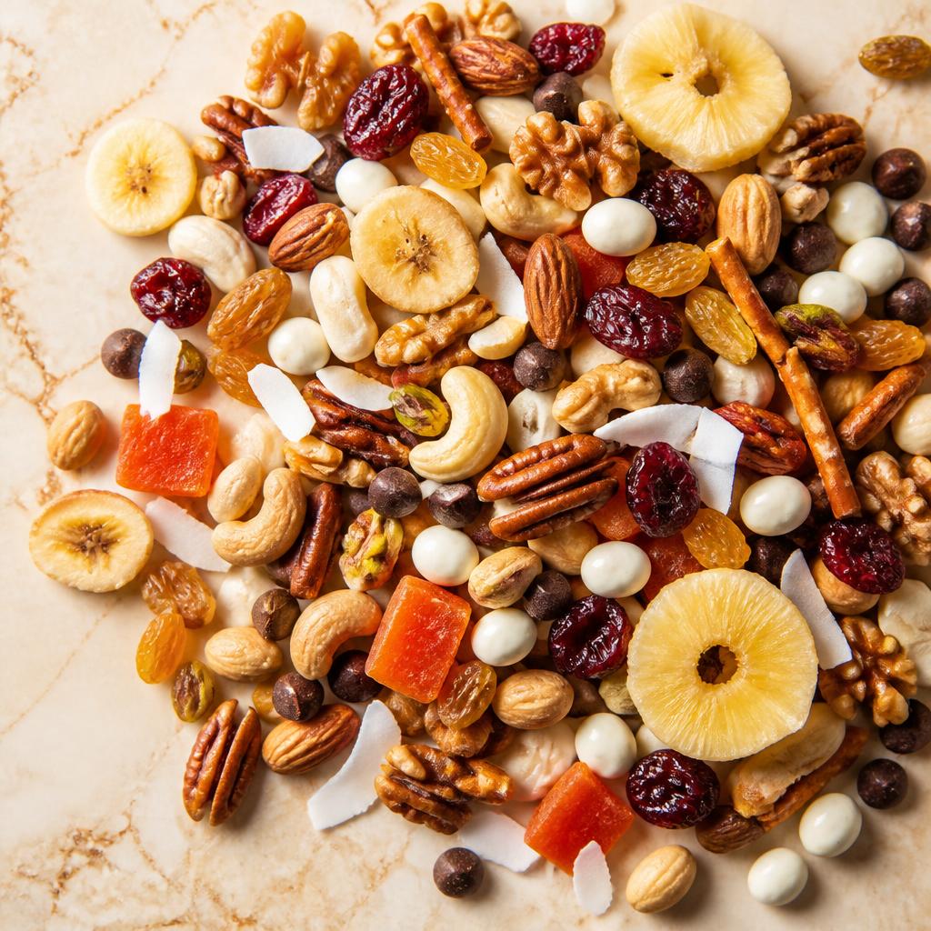 Custom trail mix is available