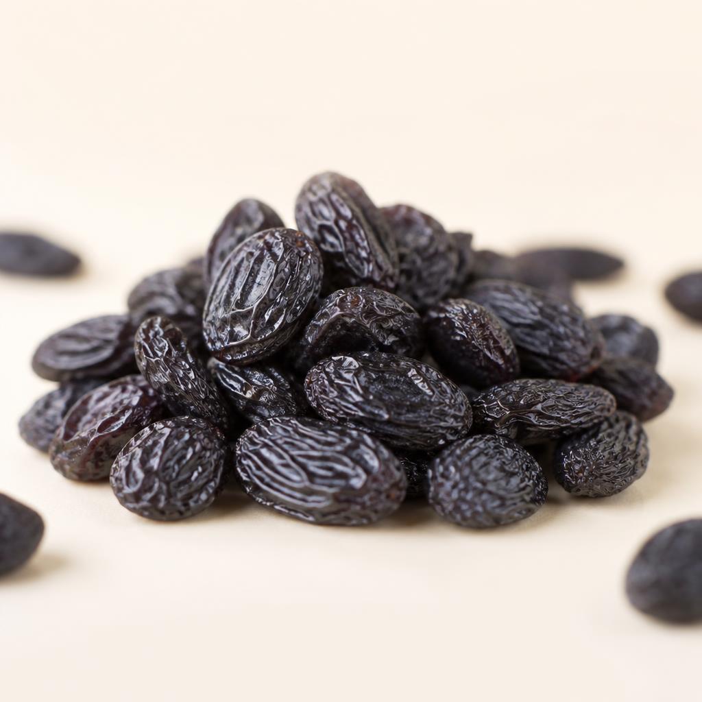 Black Plump Juicy Raisins