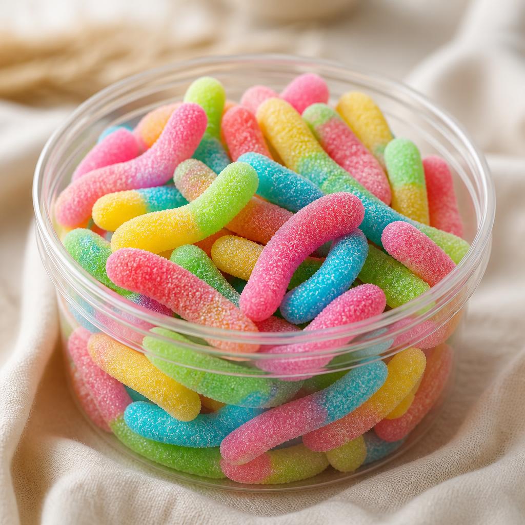 Sour Neon Worms