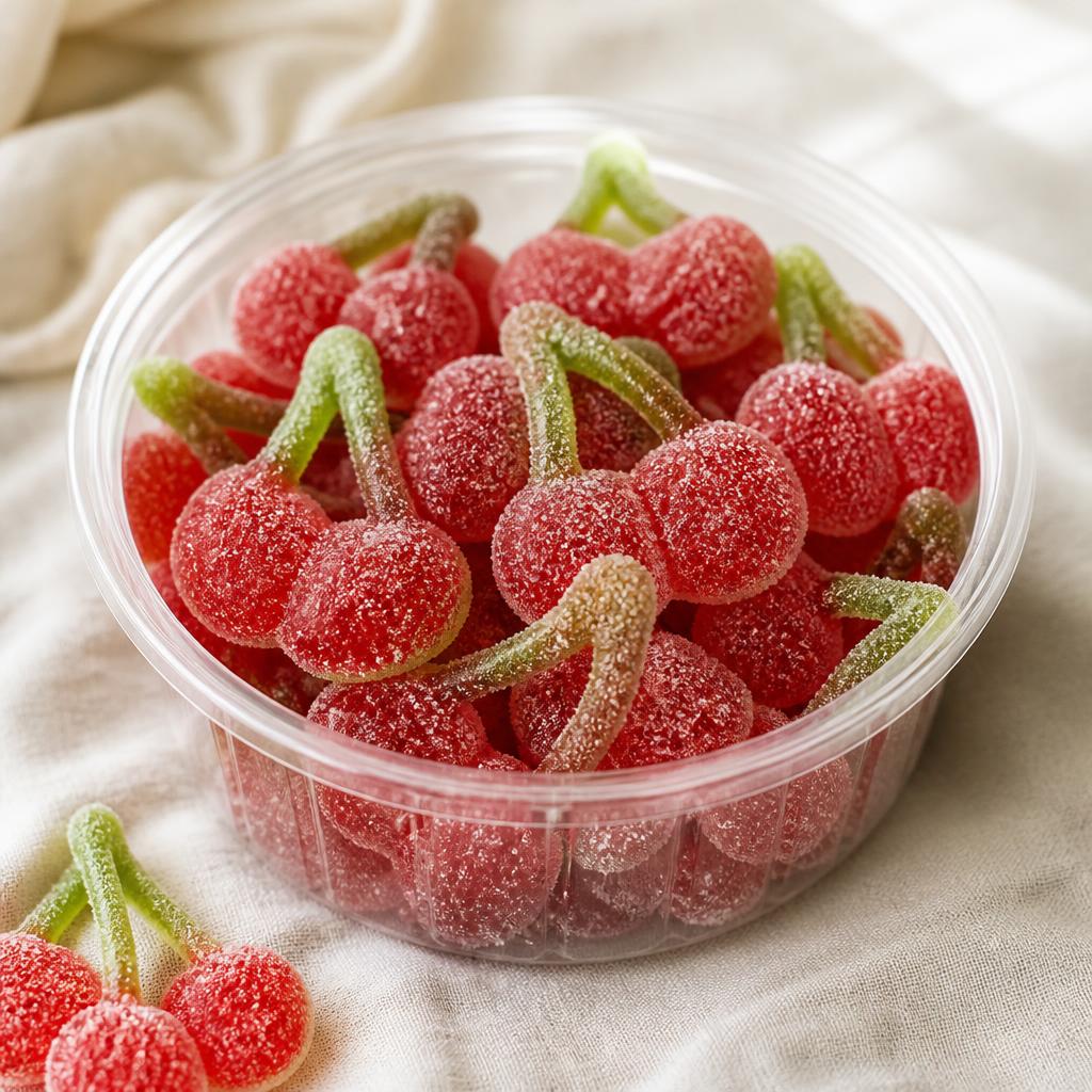 Gummy Sour Cherries