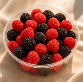 Black & Red Gummi Berries