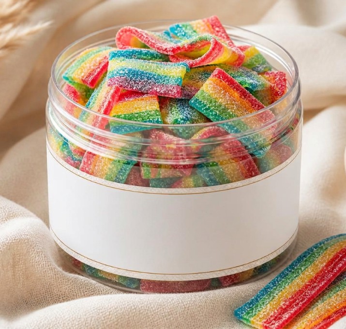 Gummy Rainbow Belts