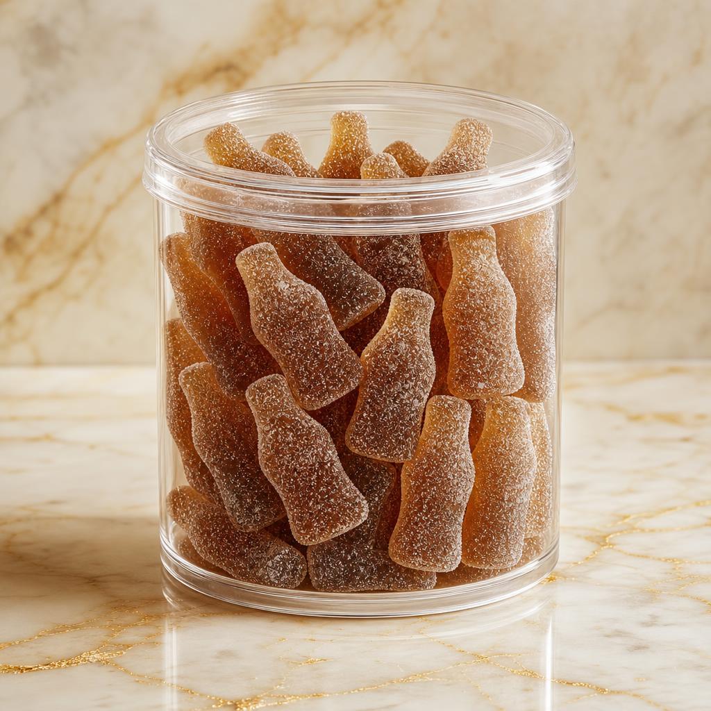 Sour Gummy Cola Bottles