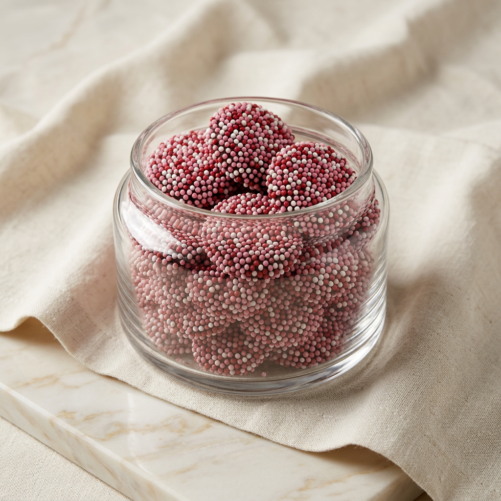 Valentine's Dark Chocolate Nonpareils