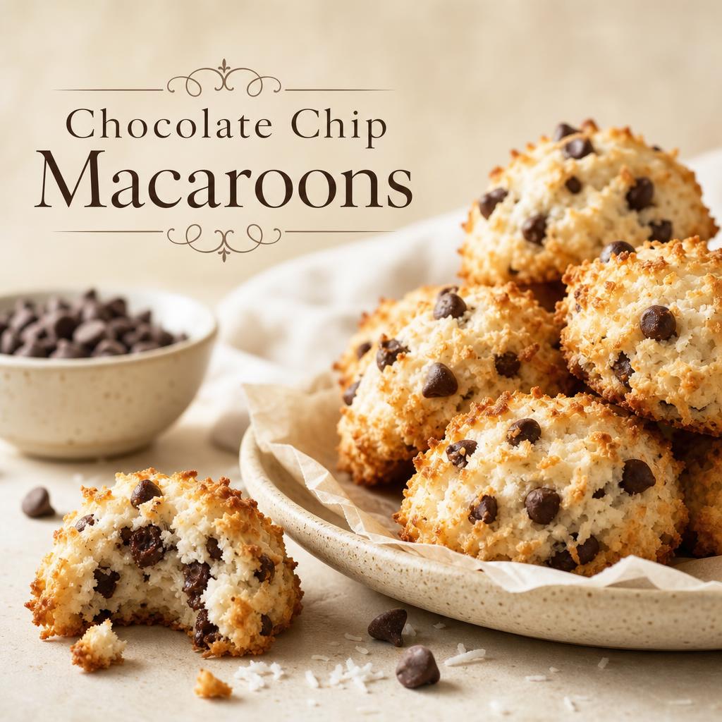Chocolate Chip Macaroons