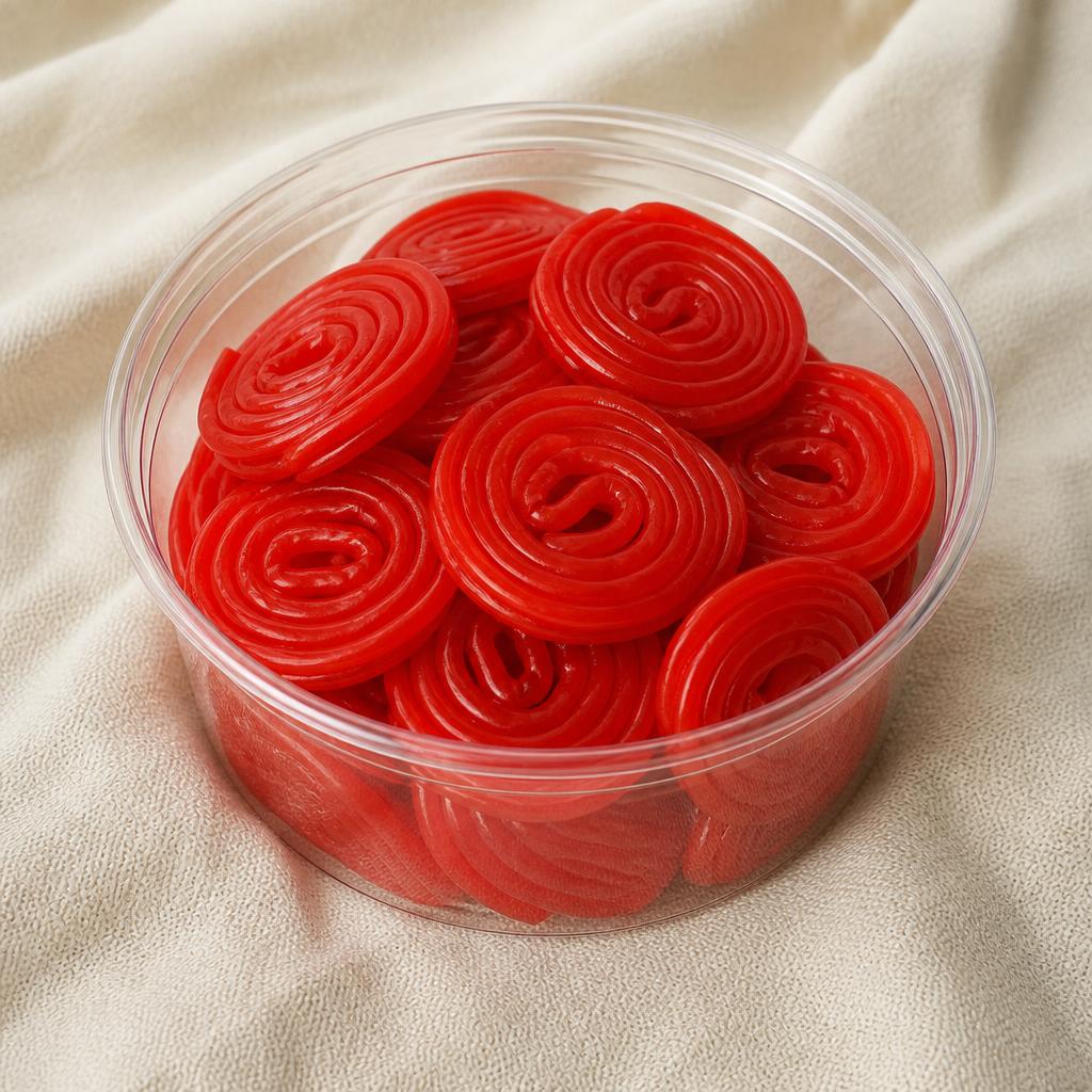 Strawberry Pinwheel Laces